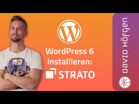WordPress 6 Installation 2023 im Strato-Menü | Anfänger deutsch