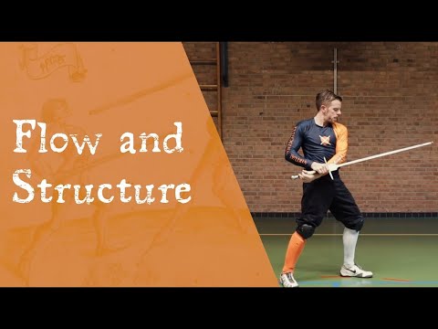 HEMA Longsword Tutorial: flow and structure.