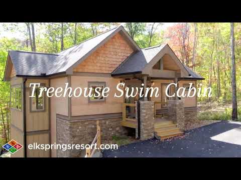Treehouse Swim Cabin Video Tour