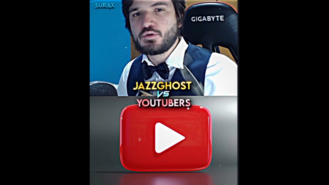 Jazzghost Vs Youtubers #edit #fypシ #shorts #viralvideo  #memes