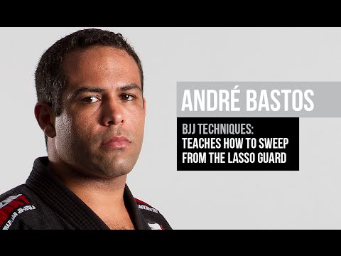 BJJ techniques: André Bastos teaches how to sweep from the lasso guard