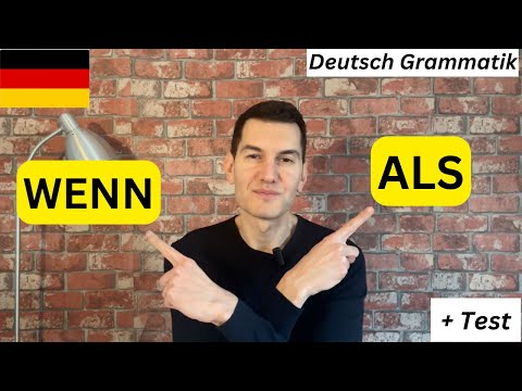 WENN oder ALS  | Konjunktionen + Test | Deutsch Grammatik