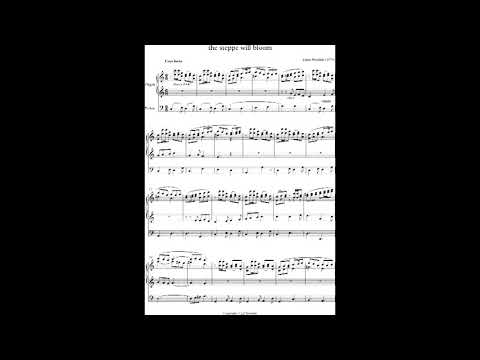 De steppe zal bloeien