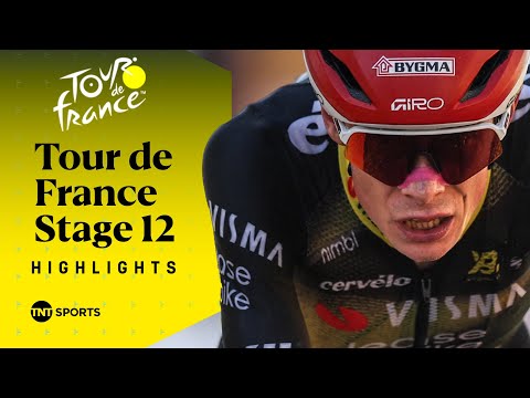 DOMINATION ON HAUTACAM CLIMB! 🔥 | Men's Tour de France Stage 12 Race Highlights | TNT Sports Cycling