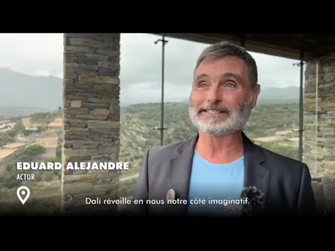 Eduard Alejandre en la película  El Caso Ángelus. Entrevista para TV France.