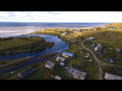 Life in a unique Village without roads far on the White Sea. Life in the Russian North