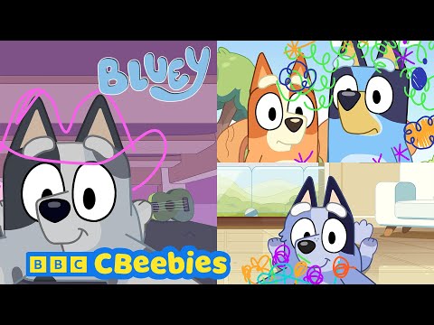逃げるマフィン! | ブルーイ | CBeebies (Muffin on the run! | Bluey | CBeebies)