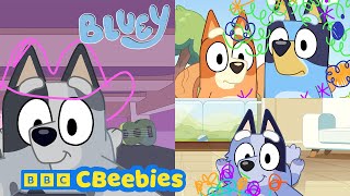 Muffin on the run! | Bluey | CBeebies