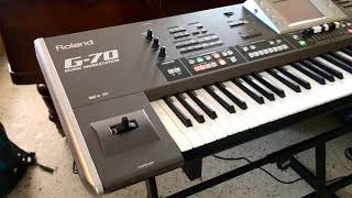 Video thumbnail for Kris Nicholson speech or video coming up ROLAND G-70 vs YAMAHA GENOS by KMNKeyboardVault