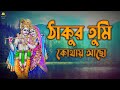 কৃষ্ণ ভজন ঠাকুর তুমি কোথায় আছো Thakur Tumi Koth