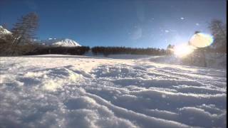 preview picture of video 'Skiing Sestriere March 2015'