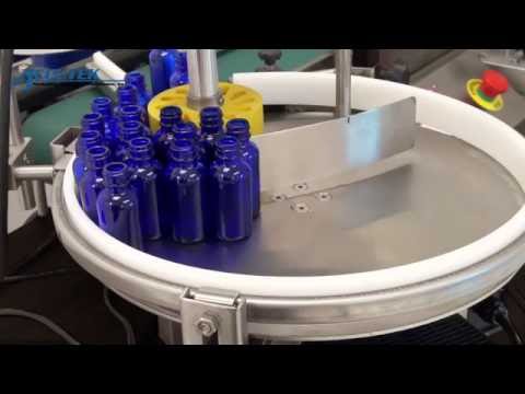 Accutek's 15” Turntable - Unscrambling, Transfering, and Accumulation Table - Accutek Packaging