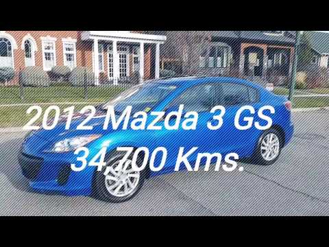 {SOLD} Used Car Inventory Spotlight - 2012 Mazda3 GS in Sky Blue! (NT2562)