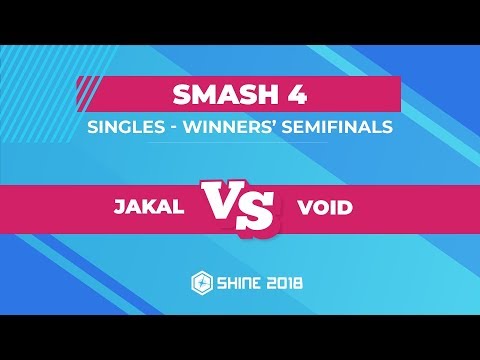 Jakal vs VoiD - Smash 4 Singles: Winners' Semifinals - Shine 2018