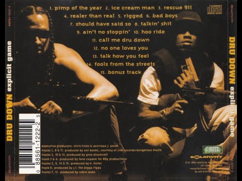 Dru Down - Rescue 911 (feat Yukmouth) 1994 🔥🔥