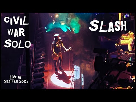Thumbnail for Slash Solo - Civil War - Guns ‘N Roses LIVE Seattle 10/14/23 by Slash, Richard Fortus, Sting