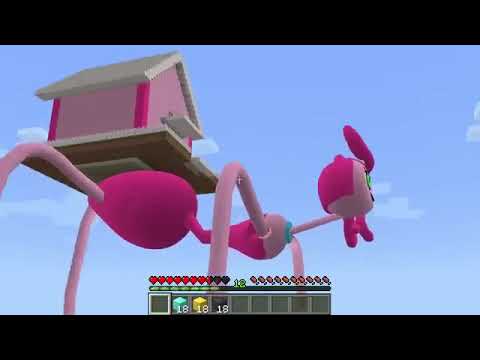 I found SKY MANSION OF MOMMY LONG LEGS in Minecraft - Gameplay - Coffin Meme