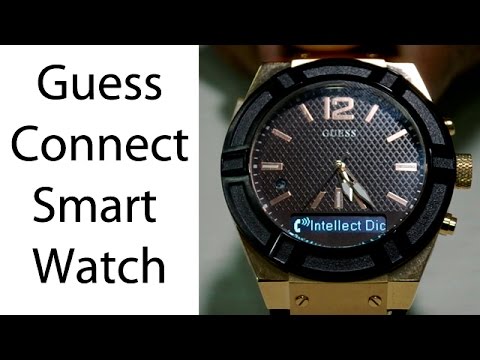 Guess Connect Smartwatch Unboxing And Hands On Review