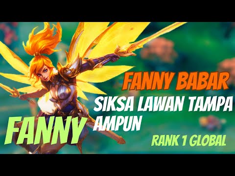 TOP GLOBAL FANNY KERASUKAN SIKSA LAWAN HABIS HABISAN#mobilelegends #mlbb