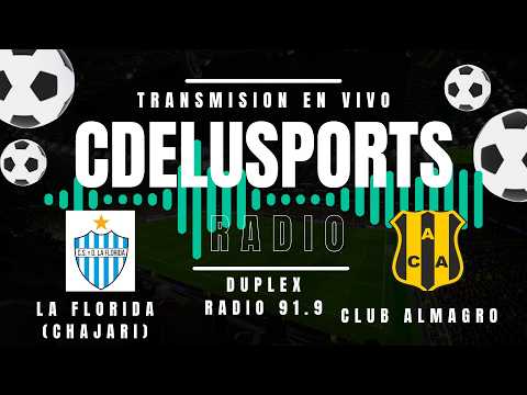 LA FLORIDA (chajari) vs ALMAGRO (cdelu) // COPA FEDERACION SEMIFINAL DE vuelta