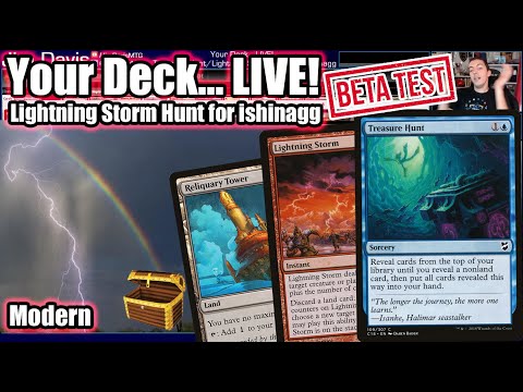Your Deck... LIVE! "Lighting Storm Hunt" Brew for ishinagg - Oh Boy...