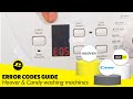 Hoover And Candy Washing Machine Error Codes