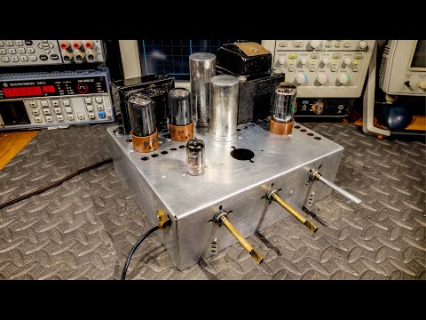 Radio Receiver Restoration Series Part 3 - GE CX371 Amplifier / Power Supply Rebuild!