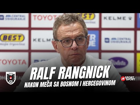 RALF RANGNICK AFTER THE MATCH WITH BIH | AUSTRIA PRESS CONFERENCE