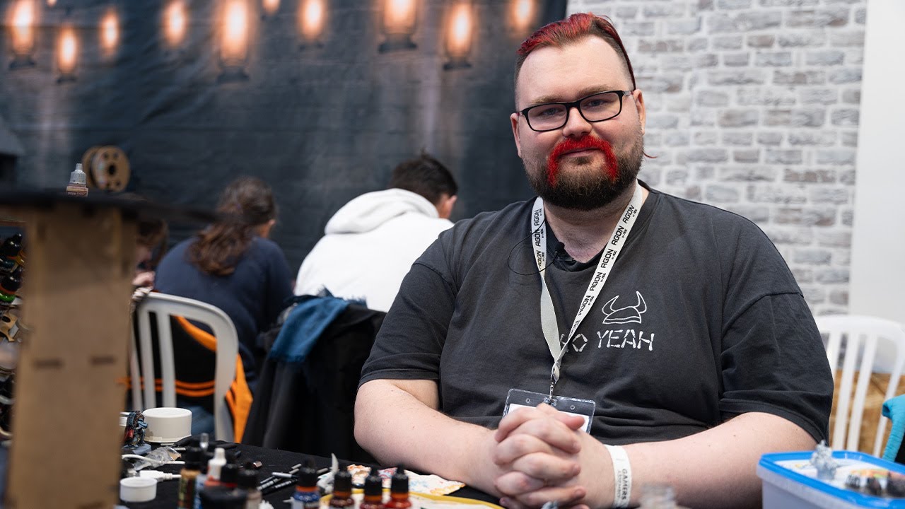 Gamers Assembly 2024 - Geoffrey et la peinture sur figurines
