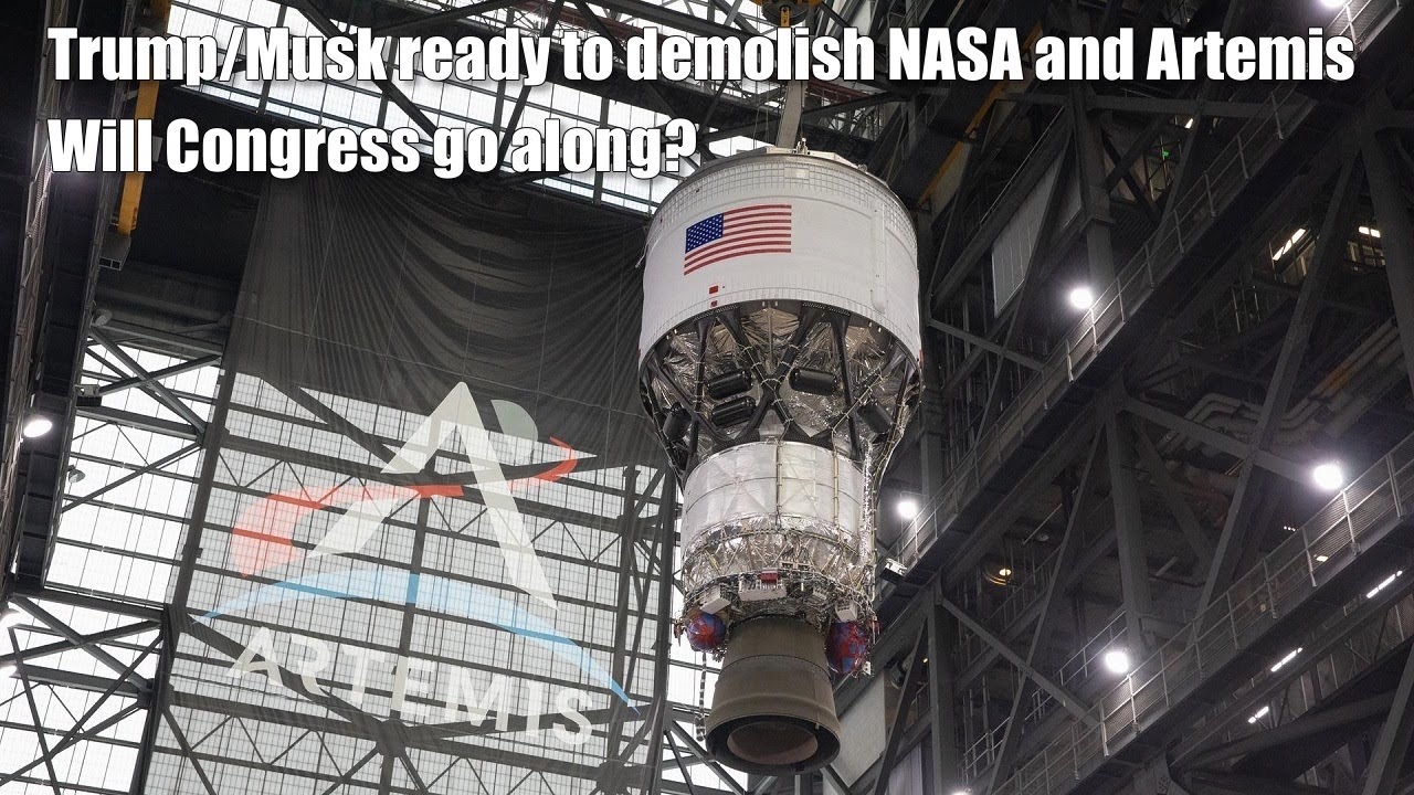 It's official: Trump/Musk move to cancel Artemis programs while NASA continues Artemis II preps