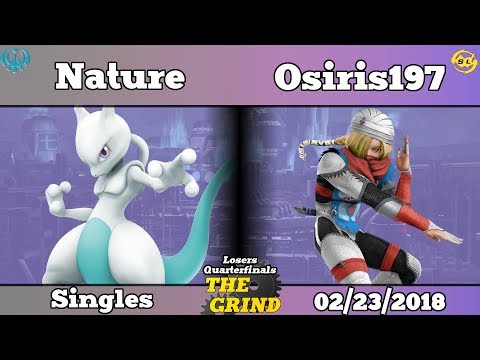 The Grind 15 AoH|Nature (Mewtwo) vs SL|Osiris197 (Sheik) Losers Quarterfinals