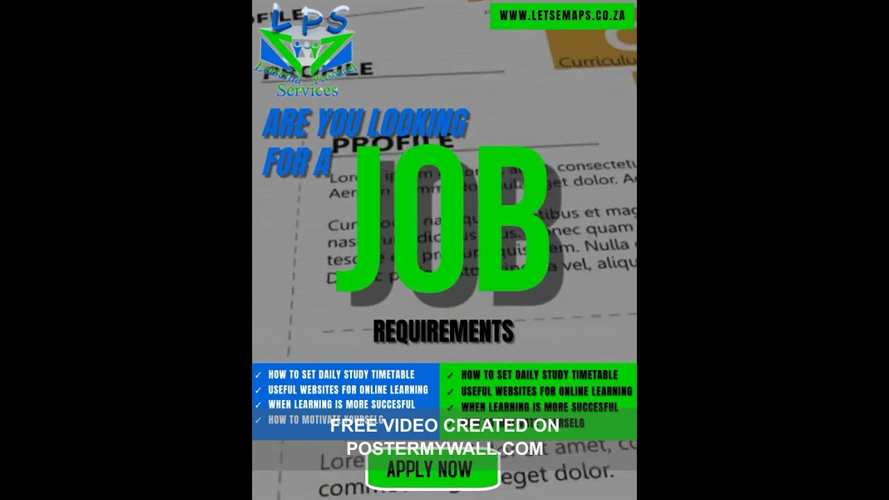 Copy of JOB HIRING FLYER   Made with PosterMyWall