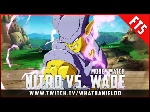 $50 MONEY MATCH | WADE VS NITRO | DRAGON BALL FIGHTERZ