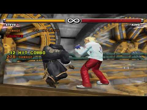 Steve Has Some Cool Combos But he was Busted in Tekken 5
