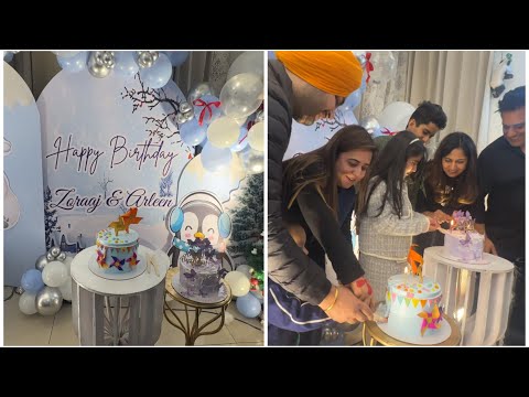 #vlog Two birthdays one big celebration🎉🎈Happy B’day Zoraaj & Arleen❤️✨