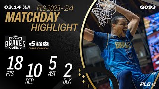 嗨賴製造機強勢回歸 接連重扣讓鳳山體育館驚呼｜Match Day Highlights #PLG #唯有籃球