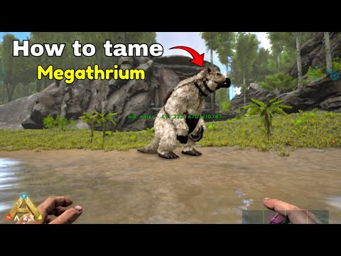 ARK  ultimate survivor edition Megatherium taming high level #arkultimate #arksurvivalevolved
