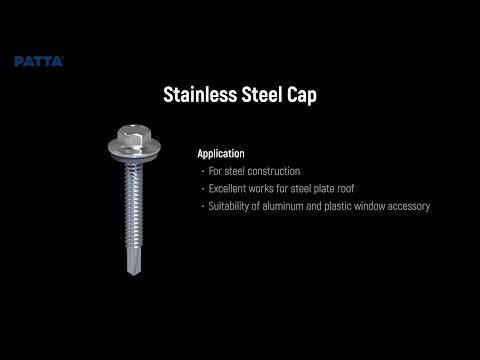 Tampa de aço inoxidável