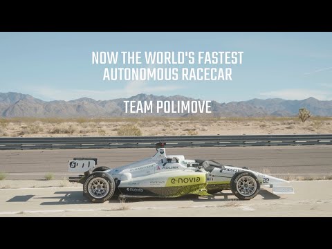 World’s Fastest Autonomous Racecar - PoliMOVE Speed Record