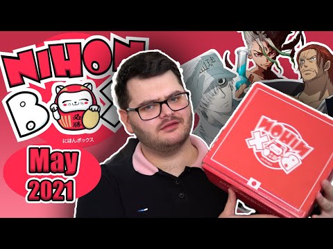 Nihon Box | May 2021 | Anime Mystery Box UNBOXING !!!