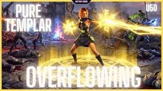 The OVERFLOWING Templar Healer — Group PvP Build