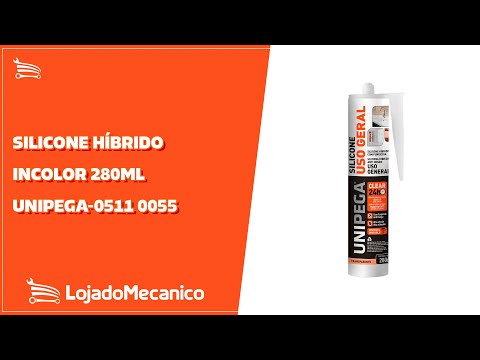 Silicone Híbrido Cinza 280ml  - Video