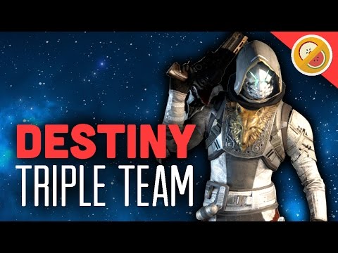 Destiny Triple Team - The Dream Team (Funny Moments)