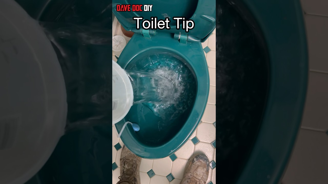 Toilet Not Flushing? | Try This #Toilet #diy #plumber #plumbing #fix #howto #notworking
