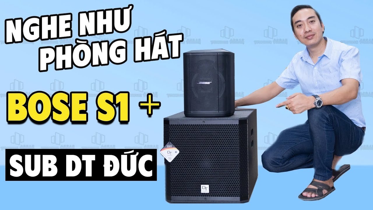 Video sản phẩm LOA BOSE S1+ PRO PLUS