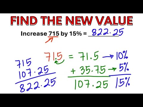 FIND THE NEW VALUE... (Numerical Ability)