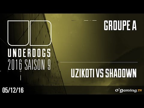Uzikoti vs ShaDoWn TvP - Underdogs 2016 Saison 9 - Groupe A Winners side - Starcraft II