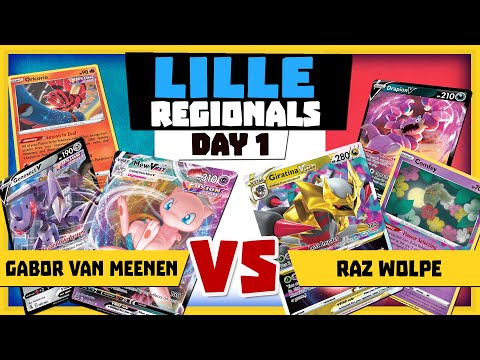 Gabor Van Meenen (Mew) vs Raz Wolpe (Giratina) | Pokemon TCG 2022 Lille Regionals Day 1