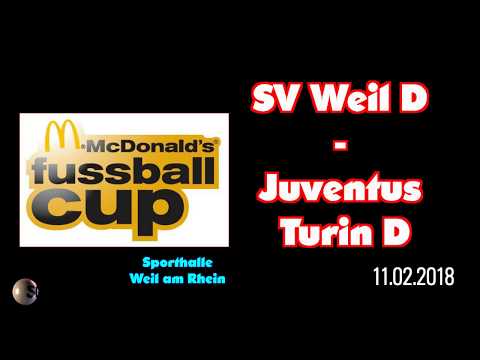 SV Weil D1 -  Juventus Turin D  MC DonaldCup  11.02.2018