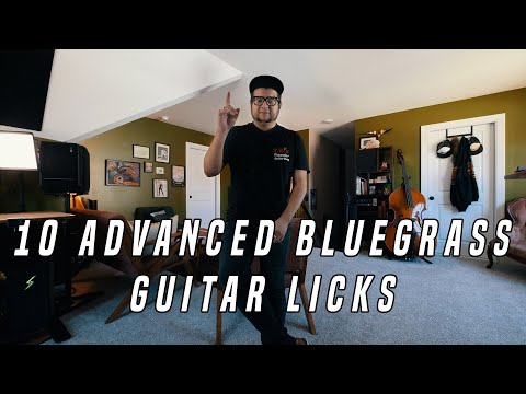 10 Advanced Bluegrass Guitar Licks